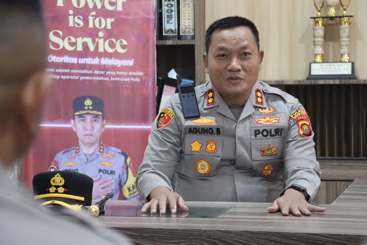 Kapolres Tanjab Barat Tingkatkan Kompetensi Perwira SPKT, Nomenklatur Kanit Jadi Pamapta